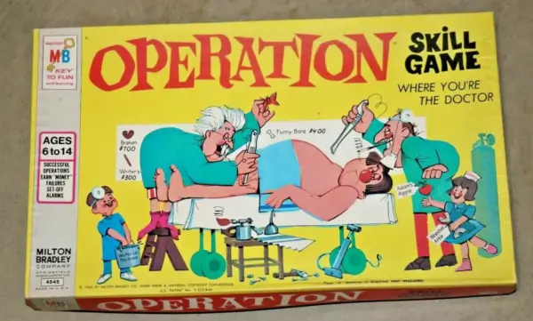 Operation Game by Milton Bradley