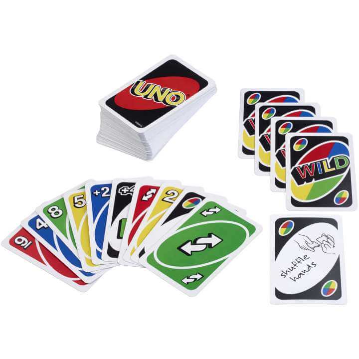 Uno card game