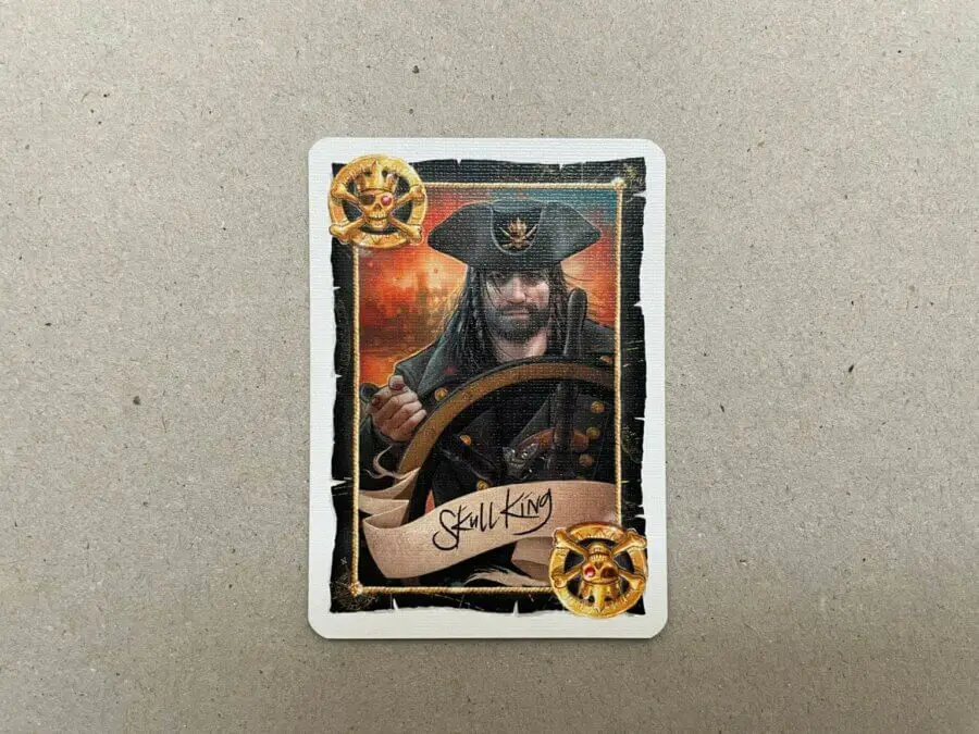 The single Skull King card found in a game of Skull King